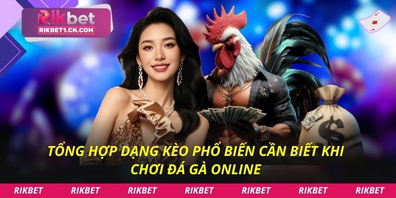 Tổng hợp dạng kèo phổ biến cần biết khi chơi đá gà online